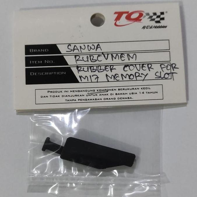 RUBCVMEM SANWA RUBBER COVER FOR M17 MEMORY SLOT TQRC