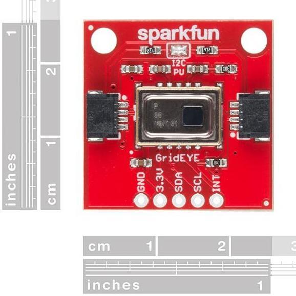 SparkFun Grid-EYE Infrared Array Breakout - AMG8833 (Qwiic)