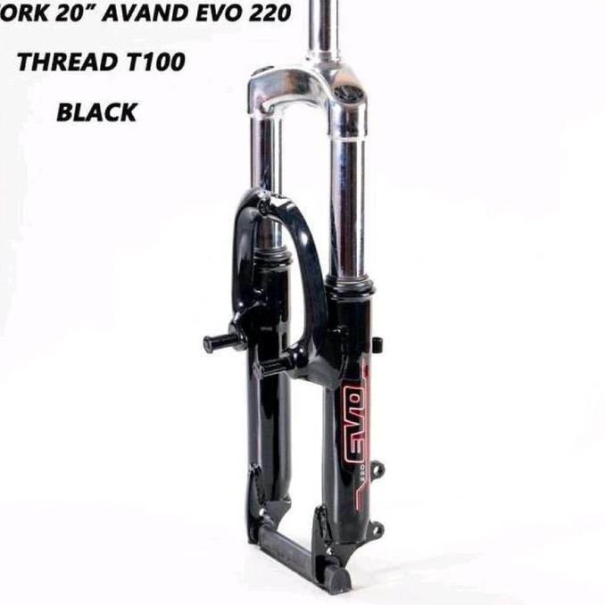Fork 20 Avand Evo Drat Travel 100 Black Vibrake Discbrake