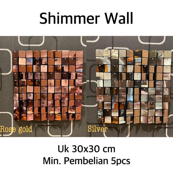GROSIR Shimmer wall / Sequin Wall/ Backdrop Dekorasi Pesta Manik2