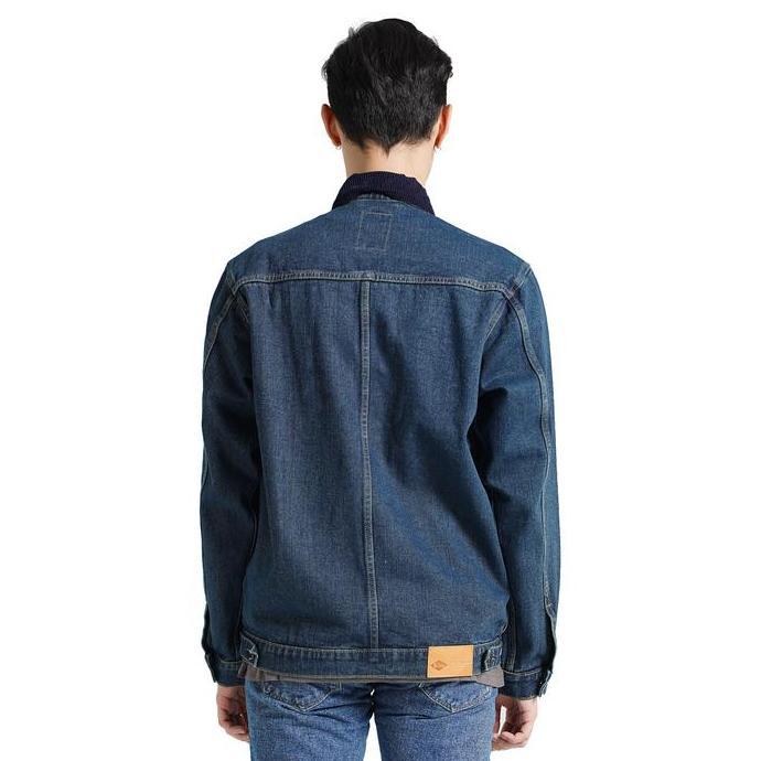 LEE COOPER JACKET TRUCKER CORDUROY DARK BLUE