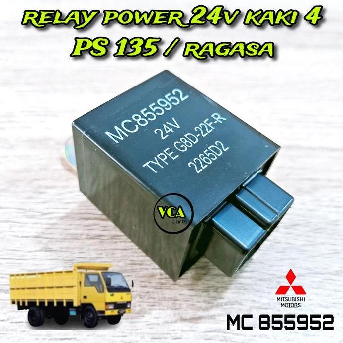 RELAY POWER 24V KAKI 4 PS 135/RAGASA MC 855952 SIAP KIRIM