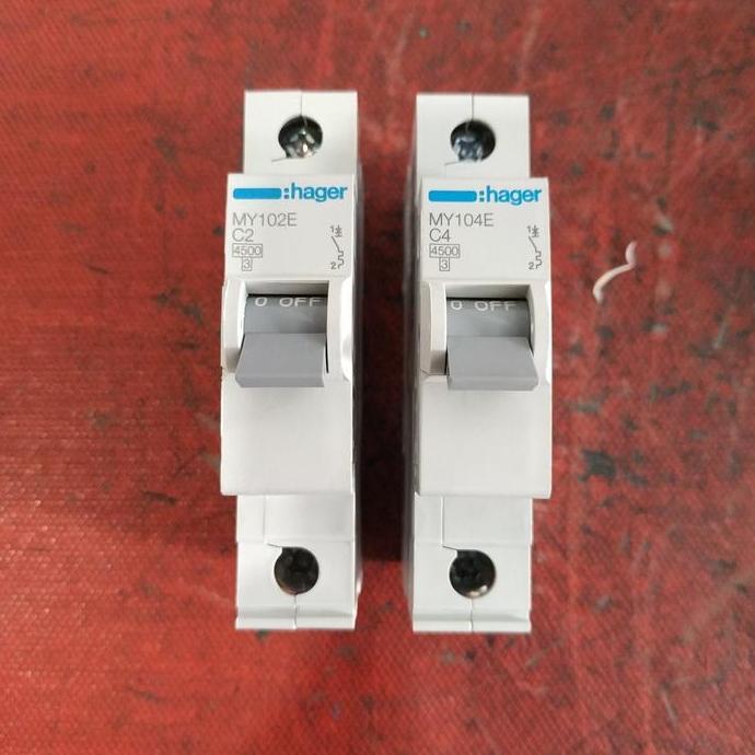 MCB Hager 1phase 2A / 4A