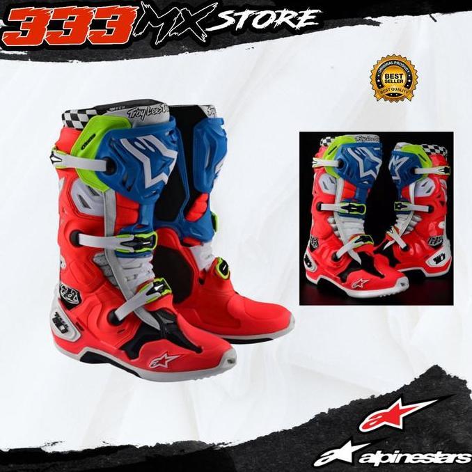 Alpinestars Tech 10 TLD Edition Sepatu Boots Alpinestars Tech 10 Ori