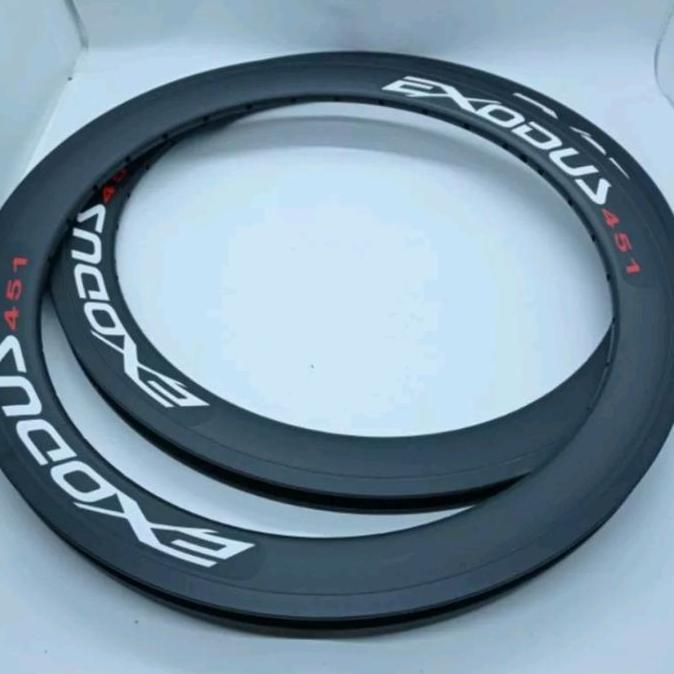 Rims Velg Rim 20 Exodus 451 20X1-3/8 4 Cm 32H Double Wall Disc Per Pcs