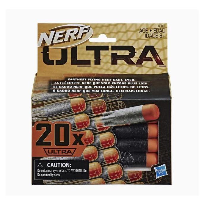 Promo Nerf Ultra Dart 20X Farthest Flying Nerf Dart Peluru Original Hasbro
