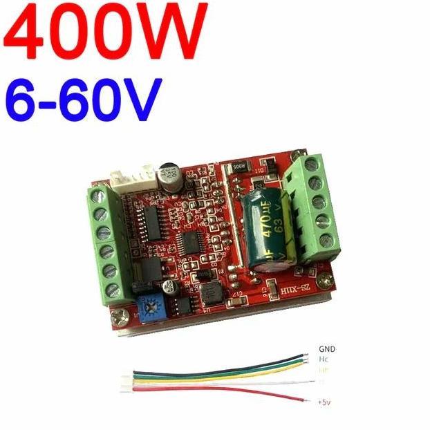 Driver Bldc Motor Brushless 6V-60V 400W Pwm Controller Dc