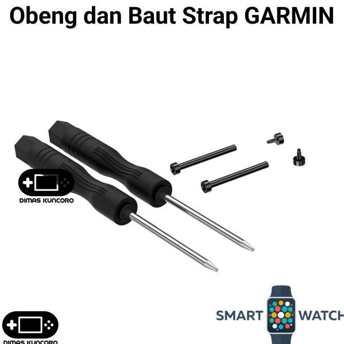 Obeng dan Baut Strap GARMIN approach S60 S62 quatix 5 plus pro sapphire