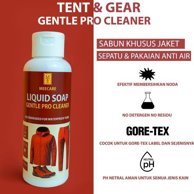Shoe- Meecare Sabun Pembersih Jacket, Sepatu Dan Pakaian Anti Air Terproof Goretex Gentle Pro Cleane