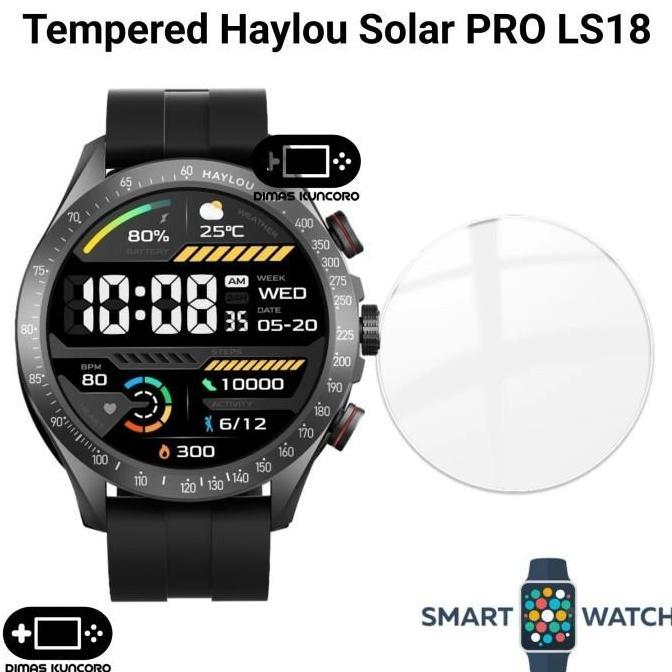 Tempered Haylou Solar PRO LS18 antigores glass screen guard layar haylou solar pro ls18
