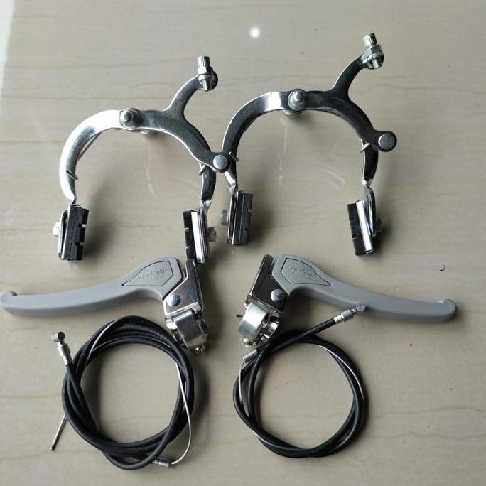 brake rem set abu model capit sepeda anak 16, 18, 20 depan belakang