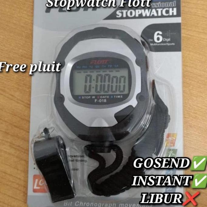STOPWATCH FLOTT DIGITAL PROFESIONAL FREE PLUIT