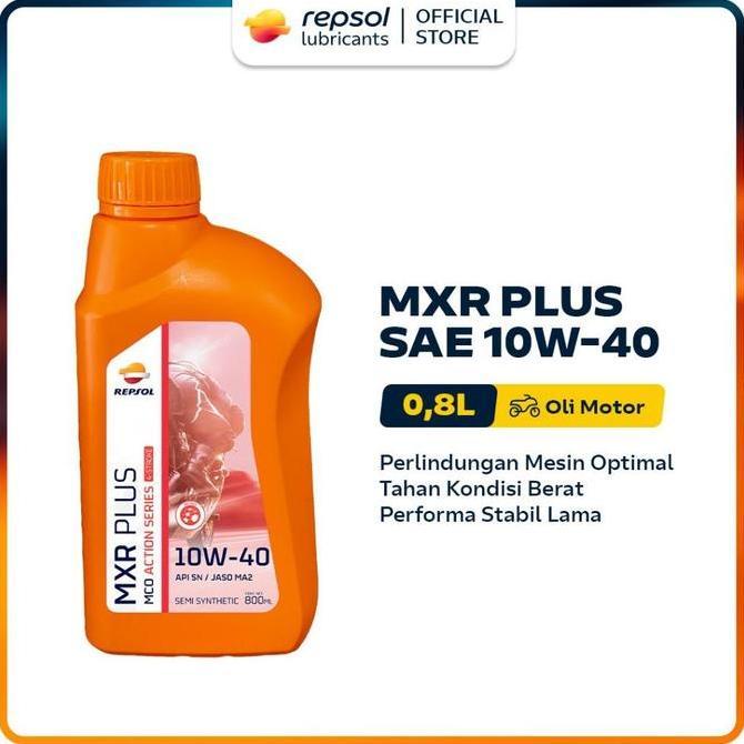 Oli Motor Repsol Mxr Plus Sae 10W-40