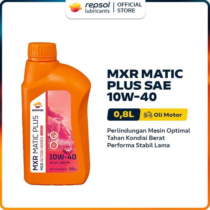 Oli Motor Repsol Mxr Matic Plus Sae 10W-40