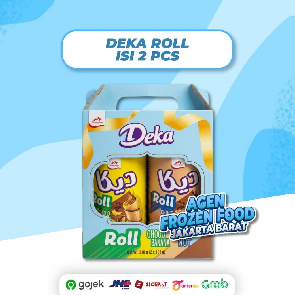 Deka isi 2 toples - wafer lebaran - hampers