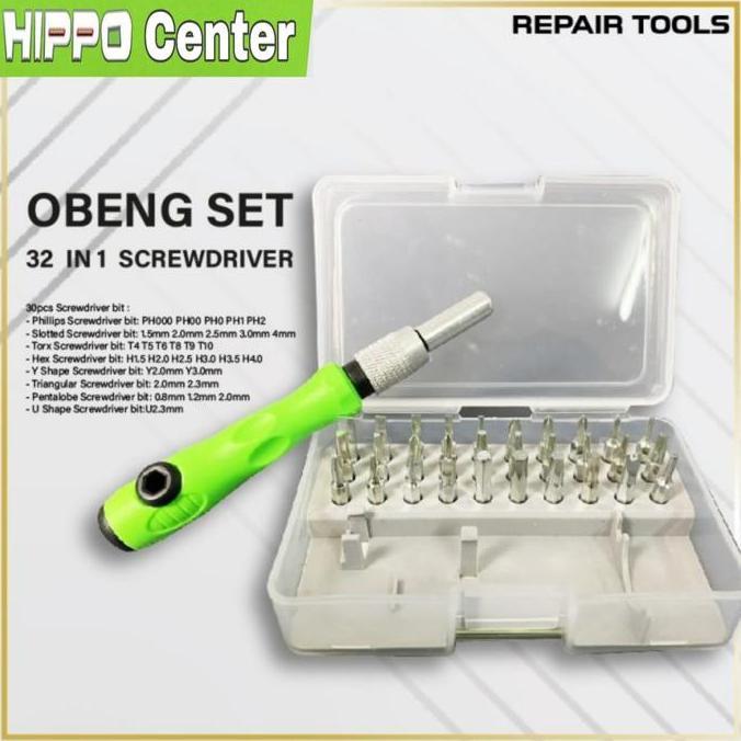 Miniso Screwdriver Set Kit obeng Multi fungsi
