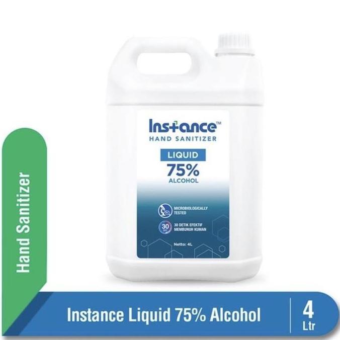 Hand Sanitizer Instance LIQUID 4L (original PT Kino Indonesia Tbk)