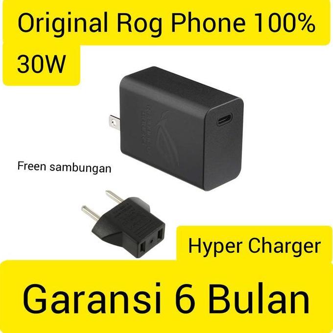 Asus Adaptor 30W Charger ROG Phone Hyper Charger Fast Charge Original