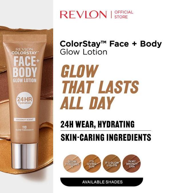 Revlon ColorStay F + Body Glow Lotion