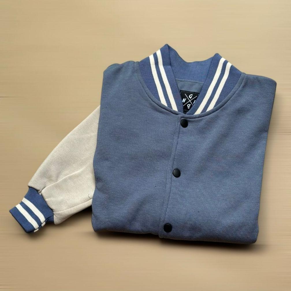 HOT SALE JAKET VARSITY BASEBALL PRIA WANITA POLOS JACKET VINTAGE DENIM ORIGINAL NGK