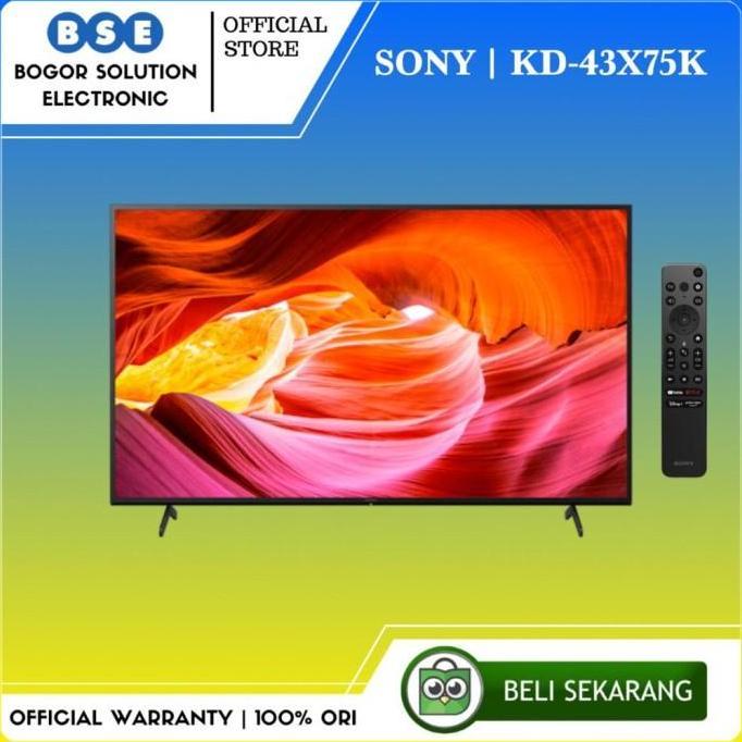 Allthebest- LED TV SONY 43 Inch KD-43X75K 4K Google TV Sony KD 43X75K Sony 43X75