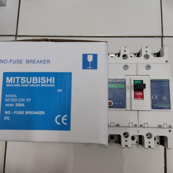 NFB MCCB breaker mitsubishi NF-250CW nf250-CW 250a 250 a