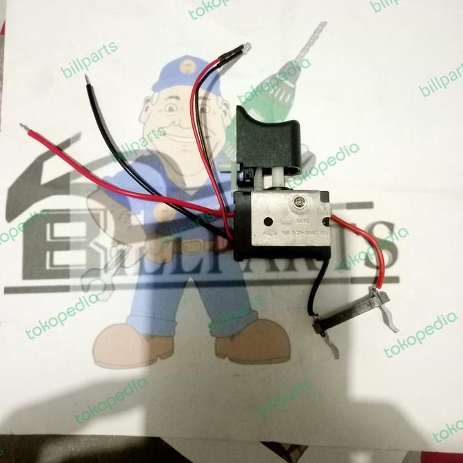 favorit] switch bor cas baterai cordles baterai bulat saklar batrei batre