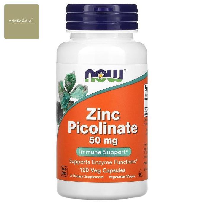 Now Foods Zinc Picolinate, 50 mg