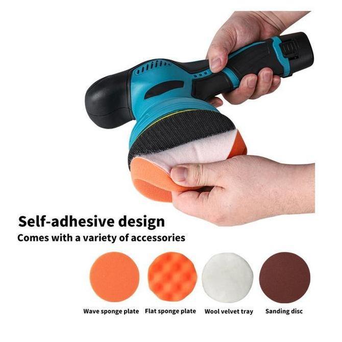 REAIM Mesin Poles Mobil Mesin Poles mobil Mesin Polisher Cordless Polisher Machine Polisher 5inch Ec