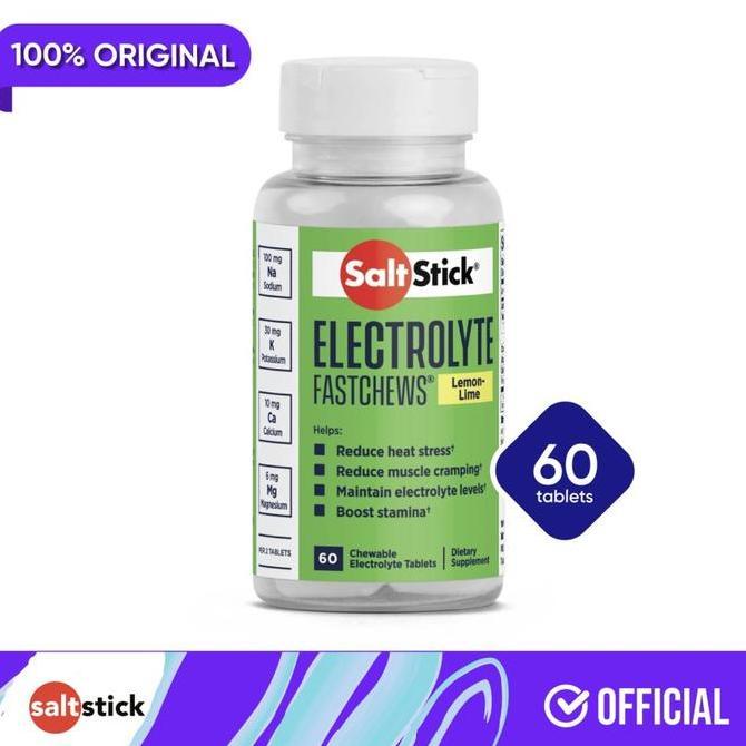 SaltStick FastChew Lemon Lime / Salt Stick Electrolyte Fast Chews FastChews