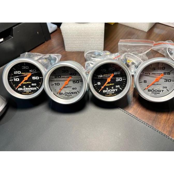 Autometer Boost Meter 35 PSI Boost Meter 60 PSI