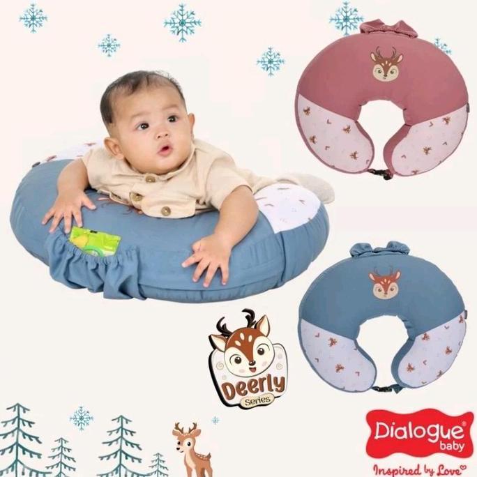 Dialogue Baby Bantal Menyusui 4in1 Deerly Series - Nursing Pillow