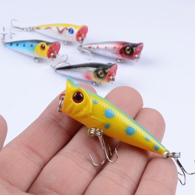 Pesca - Minnow Floating 5Cm 5G Popper Casting