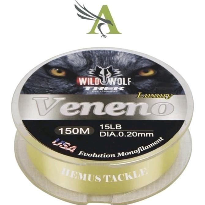 Pesca - Senar Pancing Galatama Wildwolf Veneno 150M Ikan Laut