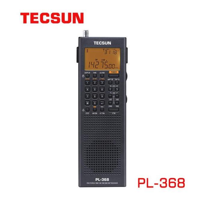 Radio Tecsun Pl368 Dsp Tecsun Pl-368 Radio Stereo Full Band Hitam