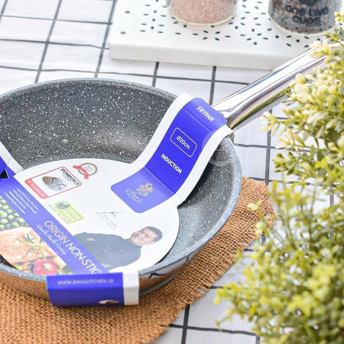 AM Bima Origin Non-Stick Frypan 20 Cm Dapur Kitchenware