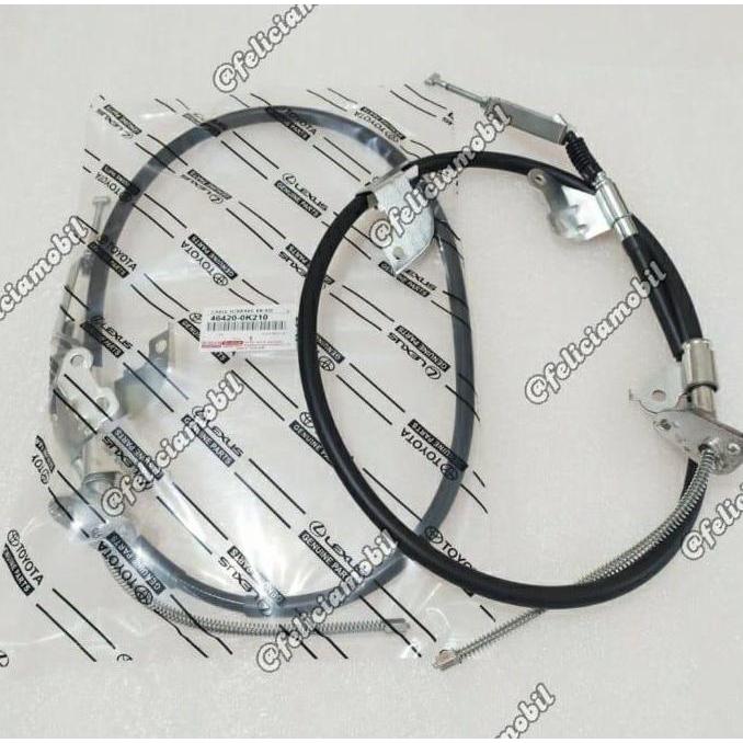 DR322 - Kabel Hand Rem RR LH RH Hilux Revo D.C 46430-0K210 / 46420-0K210