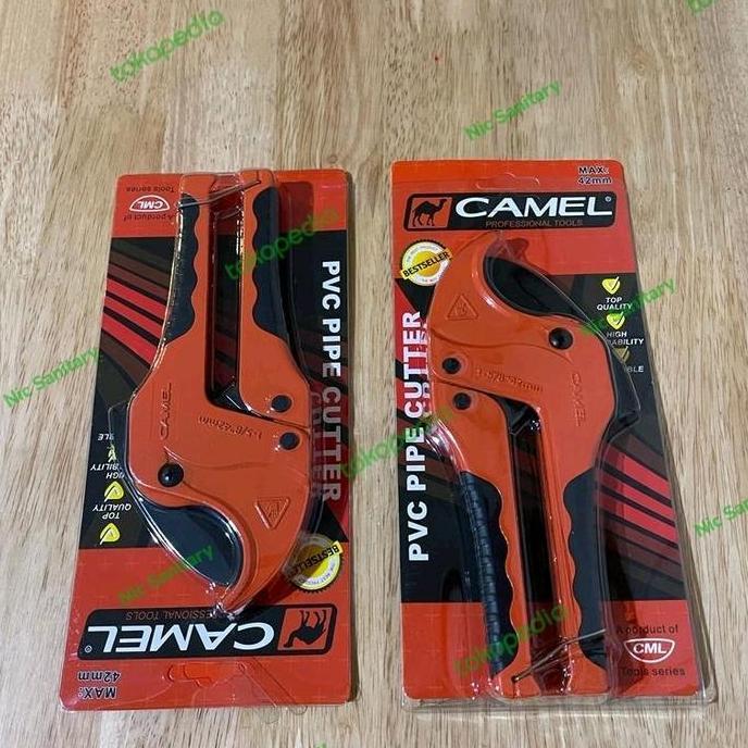 Gunting pipa PVC CAMEL 42 MM / gunting paralon PVC / PVC pipe cutter