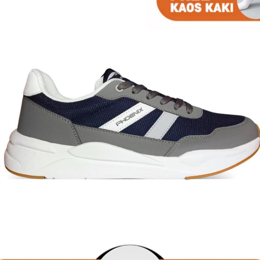 Phoenix Hikaru Sepatu Training Pria - D.Grey