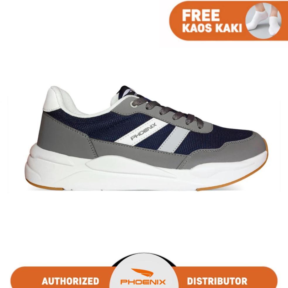 Phoenix Hikaru Sepatu Training Pria - D.Grey
