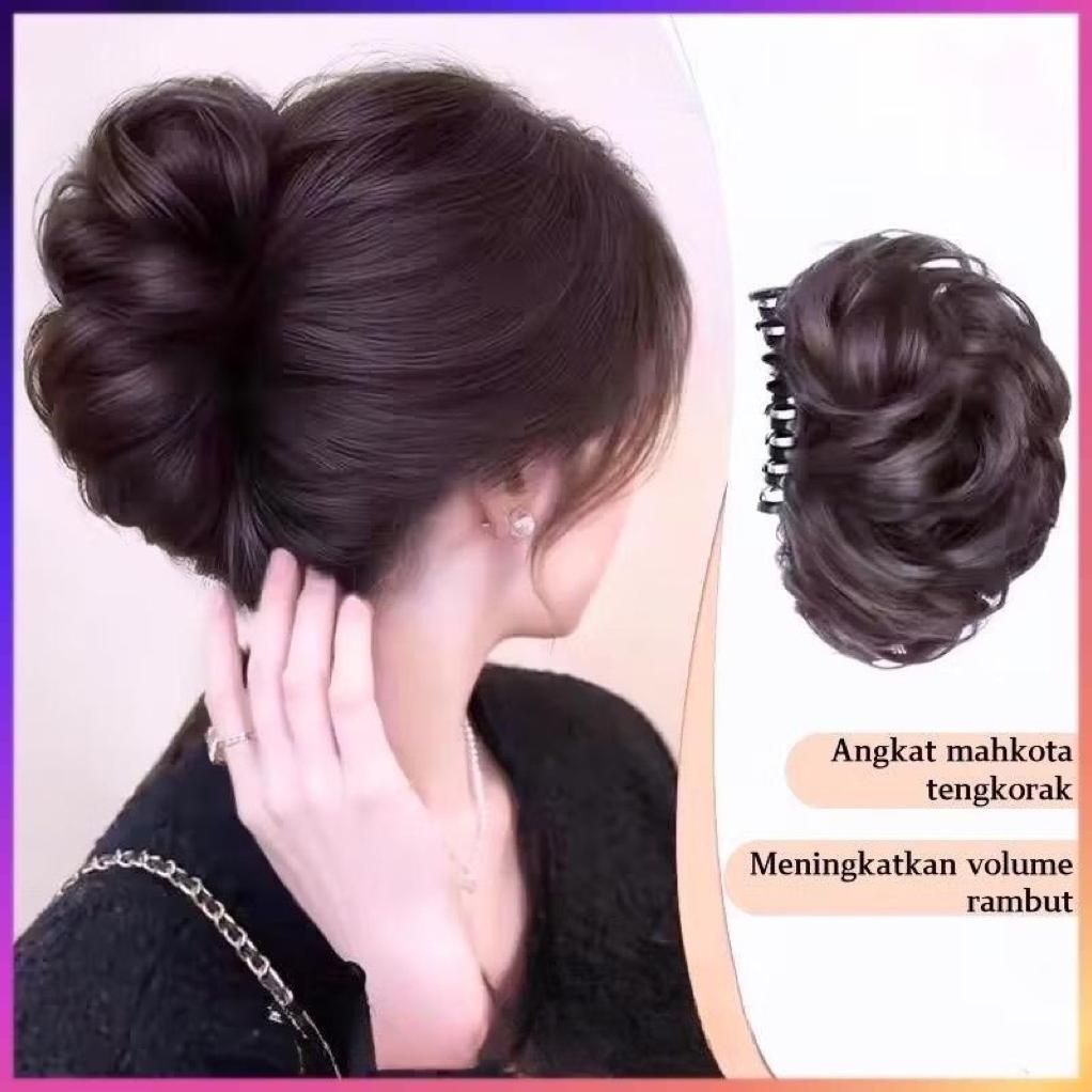 Sanggul Jepit Kuncup Bunga/Sanggul Modern/Jepit Rambut