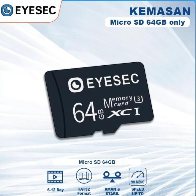 EYESEC Micro SD 64GB Untuk CCTV Accessories Camera