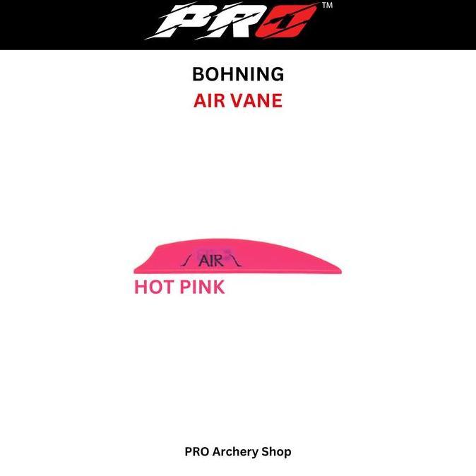 VANES BOHNING AIR 50PCS / BOHNING AIR VANES 2" REPACK / SAYAP BULU ANAK PANAH / VANES ARROW ALAT PAN