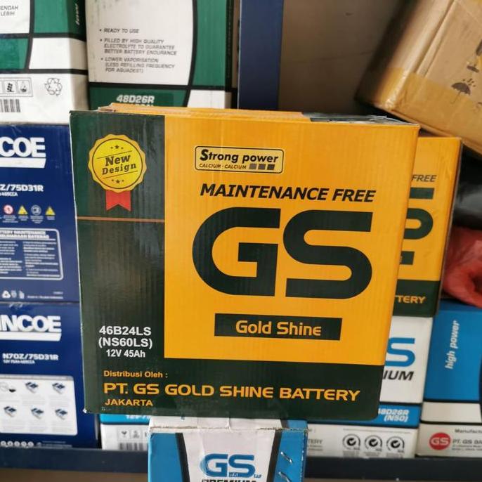 Aki Yaris/ Aki Vios/ GS Gold Shine MF NS60LS/ Aki CRV/ Aki HRV