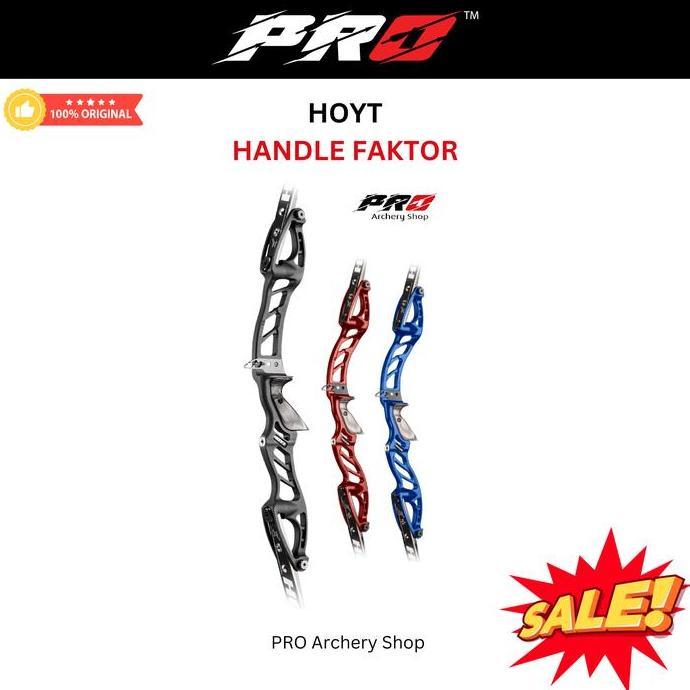 HOYT FAKTOR HANDLE / RISER KIDAL LH PANAHAN BUSUR RECURVE / BAREBOW PRESTASI ALAT PANAHAN ORIGINAL O