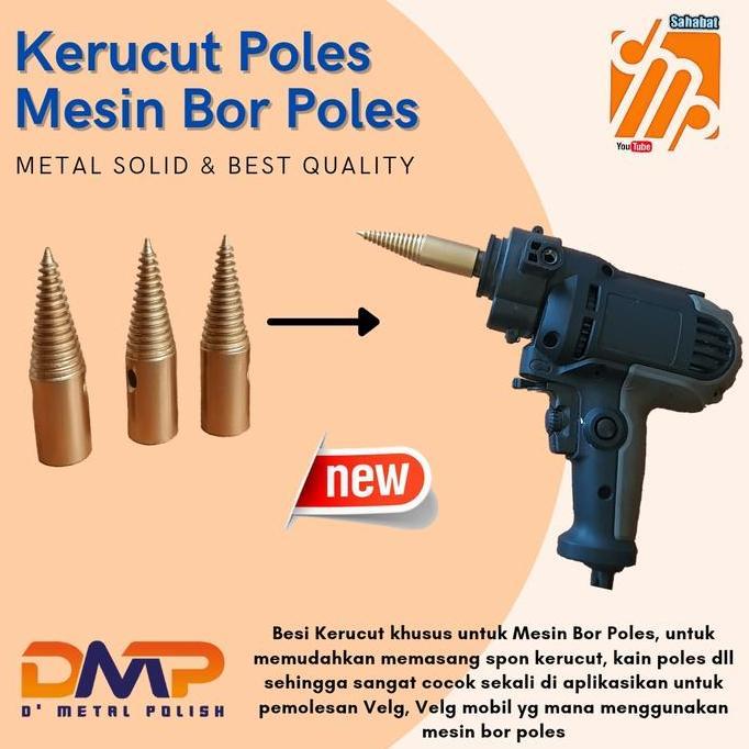 As Poles Kerucut Untuk Mesin Bor Poles