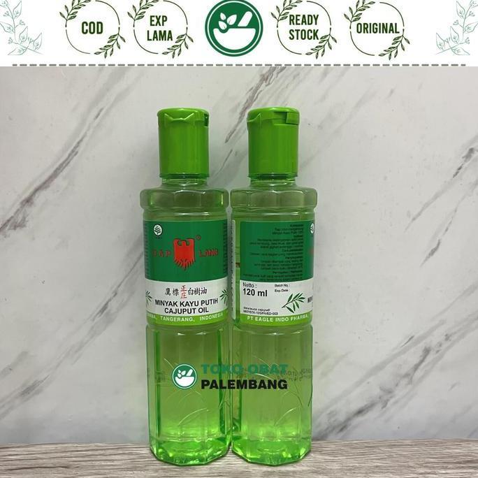 MINYAK KAYU PUTIH CAP LANG 120ML CAJUPUT OIL EAGLE BRAND EUCALYPTUS