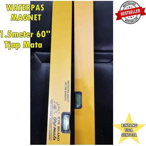 Promo Waterpas Magnet 1.5meter 60" Tjap Mata Diskon