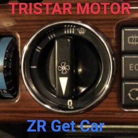 Jee- Ring Chrome Knob / Switch Ac Mercedes Benz W124 W2 W210