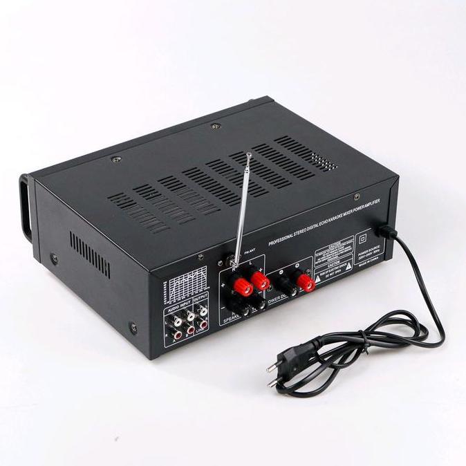 Power Amplifier Karaoke Bluetooth EQ USB FM Radio Sunbuck